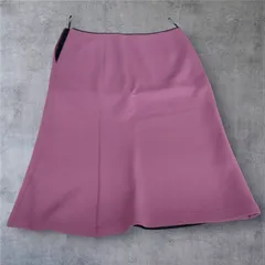 JIL SANDER 表記サイズ36 ウール ライクラ スカート ボトムス パープル系 ジルサンダーのサムネイル