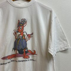 ギャートルズ Tシャツ サイズM デカロゴ 90s ヴィンテージ 入手困難 