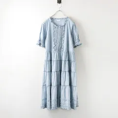 極美品★未使用　ピンクハウス　ピコフリルが美しいチュニック＆ワンピースセット ワンダー・ザ・シー刺繍チュニックブラウス｜ピンクハウス