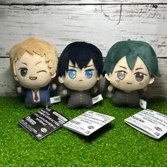 BANPREST バンプレスト  ハイキュー!! × サンリオキャラクターズ ちびぐるみ vol.1 vol.2  夜久衛輔 影山飛雄 山口忠  新品　未使用　タグ付き　3個セット