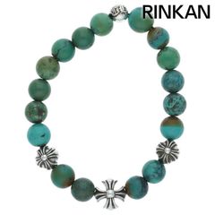 クロムハーツ  8mm BEAD/8mmビーズブレス BEAD8mmターコイズビーズブレスレット メンズ