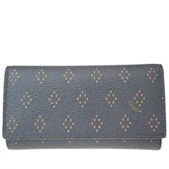 【中古】 コーチ(Coach) 4フック レザー キーケース ネイビー 08FA135