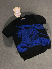 【今日特価】Burberry 25SS ブルーホース ニット T シャツ