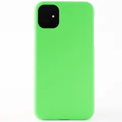 iPhone11 ケース アイフォン11  耐衝撃 シンプル さらさら ハード ケース 【Color】 グリーン