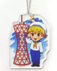 【中古】雑貨 [単品] 我妻善逸 アクリルチャーム 「鬼滅の刃 全集中展 ご当地SD アクリルチャームセット」 兵庫会場限定