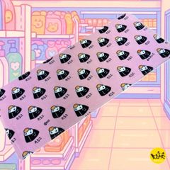 コンビニおえかきさん プリントフェイスタオル 【おにぎり2】 1061127