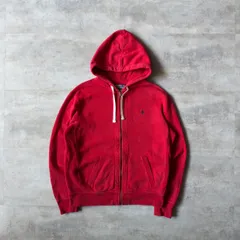 polo by Ralph Lauren フルジップパーカー　フード裏サーマル　ネイビーポニー　L