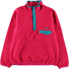 古着女子美品 Patagonia 89年 スナップT USA製 25530F9 シンチラ