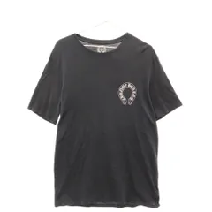 CHROME HEARTS (クロムハーツ) スクロールラベルプリント半袖Tシャツ ブラック Lのサムネイル