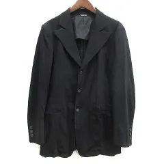 EMPORIO ARMANIメンズ　三つボタンテーラードジャケット　ヴィンテージ 1990's Italian Tailored Jacket by GIORGIO ARMANI Dark Brown