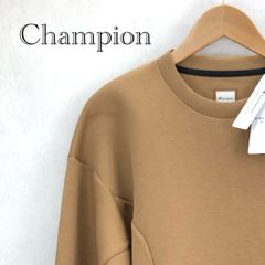 Champion チャンピオン BLACK EDITION WRAP-AIR クルーネック スウェット シャツ CW-U023 撥水 トレーナー トップス M キャメル レディース