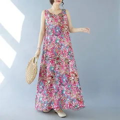 2025年最新】綿麻ワンピースの人気アイテム - メルカリ 