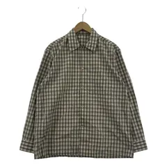 URU COTTON HOMBRE CHECK REGULAR COLLAR LS SHIRTS 1 ベージュのサムネイル