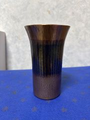 玉川堂　ビアカップ　鎚起銅器ビールカップ