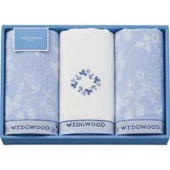 フェイスタオル2P＆ウォッシュタオル ウェッジウッド TT84403666香典返し 御供 粗供養 詰め合わせ ギフト プレゼント 割引 景品 品物 新築祝い 結婚内祝い 出産内祝い ご挨拶 引っ越し 引越し 内祝い 写真入り メッセージカード のし