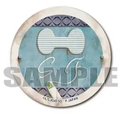 【中古】バッジ・ピンズ S・F レトロ看板缶バッジ 「ジョジョの奇妙な冒険 第六部 ストーンオーシャン」