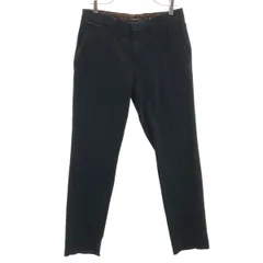 Ermenegildo Zegna エルメネジルドゼニア ルーマニア製 コットンパンツ 48 ブラック チノパン メンズ 古着のサムネイル
