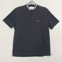-ポール・スミス 黒 半袖ポロシャツ レディース 95 ㅡ 0902