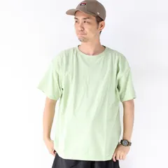 日本製 tシャツ メンズ 大きいサイズ アップルグリーン s m レディース 半袖 tシャツ DOWN ON THE CORNER S/S COTTON HEMP TEE SZ DOC040076のサムネイル