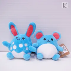 ポケモンセンター　マリル　マスコット　ぬいぐるみ　マリルリ　おしり ポケモンセンターマリルマスコットぬいぐるみマリルリおしり