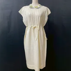 中古　美品　サイトウ　トヨコ　豪華フリルニットワンピース 2025年最新】Yahoo!オークション -斉藤都世子 ニット ワンピース