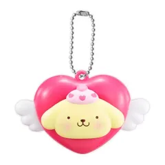 【中古】キーホルダー Pompompurin 「サンリオキャラクターズ 夢みるエンジェルライトスイング」
