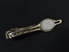 Burberrys バーバリーズ ネクタイピン タイクリップ ビジネス 紳士 メンズ シルバー系 DK4140のサムネイル