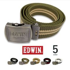EDWIN エドウイン 日本製  ロングガチャベルト ライン デザイン