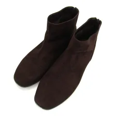 オリエンタルトラフィック ブーツ スウェード ブランド シューズ 靴 レディース Lサイズ ブラウン ORiental Traffic 【中古】