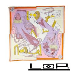 □美品□ シャネル ココ スカーフ ファッション シルク ブラック  