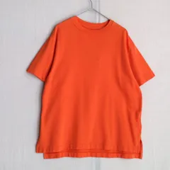 KAPTAIN SUNSHINE Tシャツ / 38 コットン オレンジ スリット 半袖 T5-05046-9165のサムネイル
