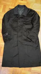 ピュアカシミヤ100% コート 高級  メンズ ブラック シンプル  ステンカラーコート チェスターコート