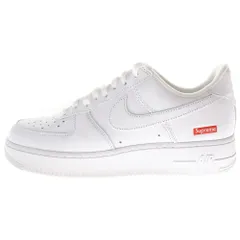 SUPREME (シュプリーム) ×NIKE AIR FORCE 1 LOW SP ナイキ エア フォース 1 ローカットスニーカー ホワイト US8.5/26.5cm CU9225-100