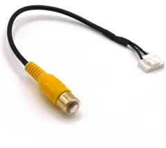 バックカメラ 変換 アルパイン ALPINE X008V EX008V EX009V VIE-X007 VIE-X007W-B VIE-X007W-S VIE-X007W-B 接続 配線 ハーネス RCA 入力 変換 アダプター ケーブル 6ピン コネクターのサムネイル