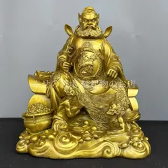 鐘馗　鬼 銅製　彫刻 置物 縁起物 開運 風水 骨董 インテリア アンティーク② 2025年最新】Yahoo!オークション -鍾馗(アンティーク