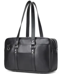 [uishun] スクールバッグ 高校生 合皮 スクバ 女子 高校生 ボスドンバッグ 学生 JK 大きめ 革 大容量 通学 通塾 大容量 肩紐長い 男女兼用