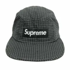 SUPREME シュプリーム キャンプキャップ リップストップ 黒 ボックスロゴ Supreme シュプリーム 2024AW Cordura Ripstop Camp Cap