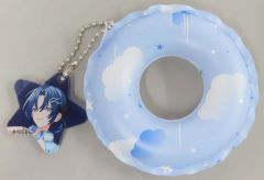 【中古】キーホルダー 火威青 「バーチャルYouTuber ホロライブ ホロナツパラダイス POP UP SHOP 浮き輪キーホルダー E」