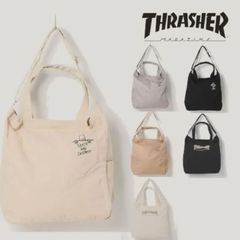 スラッシャー  THRASHER  トート バッグ コットンキャンバス Mサイズ A4収納