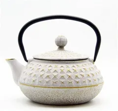 【新品未使用】600ml 鉄瓶 鋳鉄ケトル 直火可 南部鉄器 やかん 鉄分補給 鉄器 鋳物 伝統工芸品 茶道道具 茶こし付き