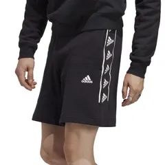 ★アディダス adidas 新品 メンズ カジュアル サイドライン スウェット ハーフパンツ ショーツ 黒 Lサイズ [IC6815-L] 四 弐★QWER★
