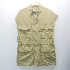 ◇ BONLECILL ボンルシール シンプル 無地　カジュアル ノースリーブ ベスト サイズF カーキ レディース E 【1309040097919】のサムネイル