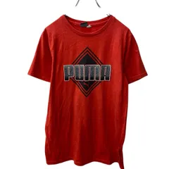PUMA 半袖 プリントTシャツ キッズ XL 160～ オレンジ プーマ 古着卸 アメリカ仕入 a705-5050