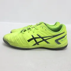 H■【25cm】アシックス/asics 1103A076 DS LIGHT CLUB TF WIDE トレーニングシューズ/黄緑/MENS■40【中古】