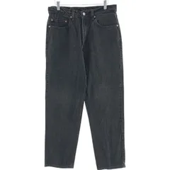 古着 90年代 リーバイス Levi's 550 RELAXED FIT ブラックデニム テーパードデニムパンツ メンズw31相当 ヴィンテージ/eaa417371