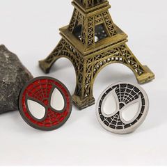 スパイダーマン ヴェノムブローチ2点