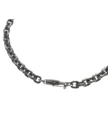 クロムハーツ CHROME HEARTS 【 PAPER CHAIN 24 】 シルバー ペーパーチェーン ネックレス　40303