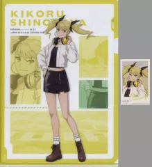 【中古】グッズセット 四ノ宮キコル(私服) A4クリアファイル＆ステッカーセット 「一番くじ 怪獣8号 3弾」 G賞