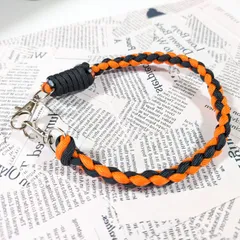 カメラストラップ スマホストラップ  推しカラー キーホルダー ギフト オレンジ 黒 クロ ブラック