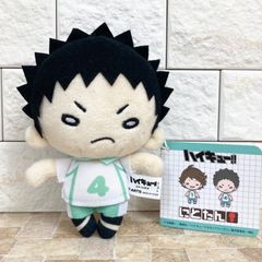 ハイキュー!! にとたん ぬいぐるみバッジ 月島蛍 山口忠 にとたん ハイキュー！！ ボールチェーン付ぬいぐるみ 山口